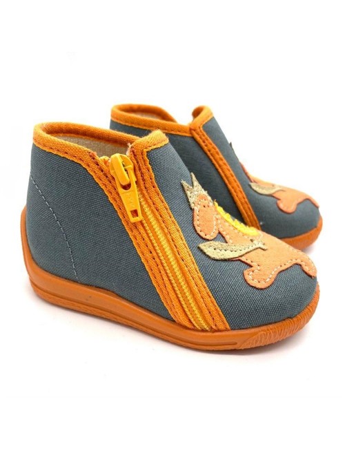 Chausson garçon Rino Bellamy | Dragons et fantaisie | Marina & Paloma