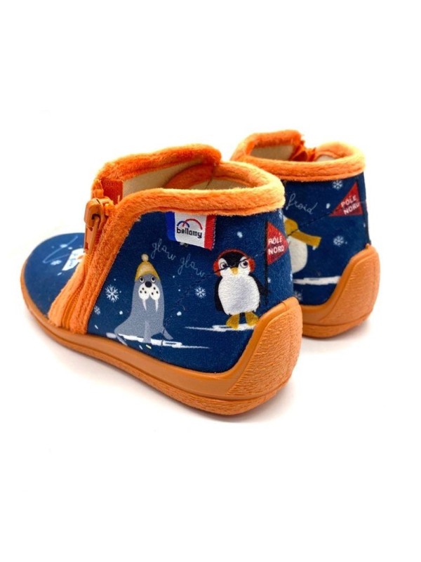 Chausson hiver Bellamy Manoir | Chaleur et fantaisie enfant | Marina & Paloma