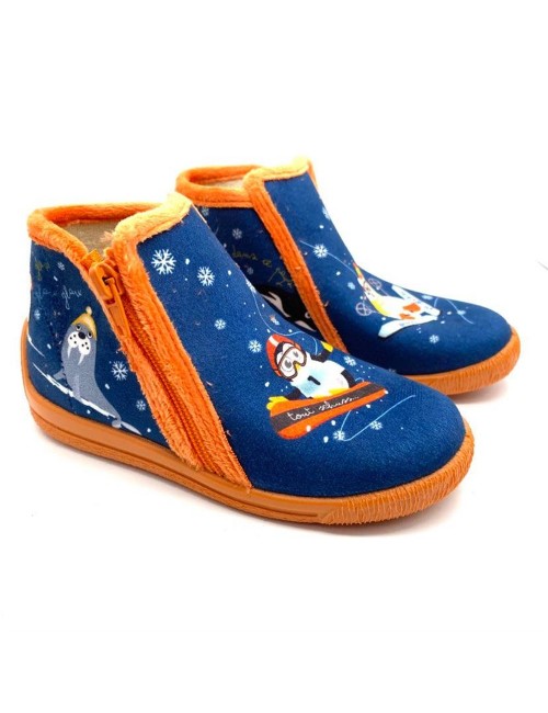 Chausson hiver Bellamy Manoir | Chaleur et fantaisie enfant | Marina & Paloma