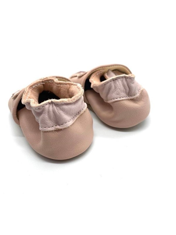 Chausson souple rose Nounours Bellamy | Boutique Marina