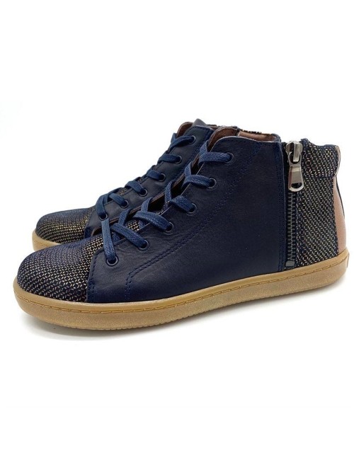 Bottillon à Lacet Bellmay Elec Bleu Marine | Style & Confort | Marina & Paloma