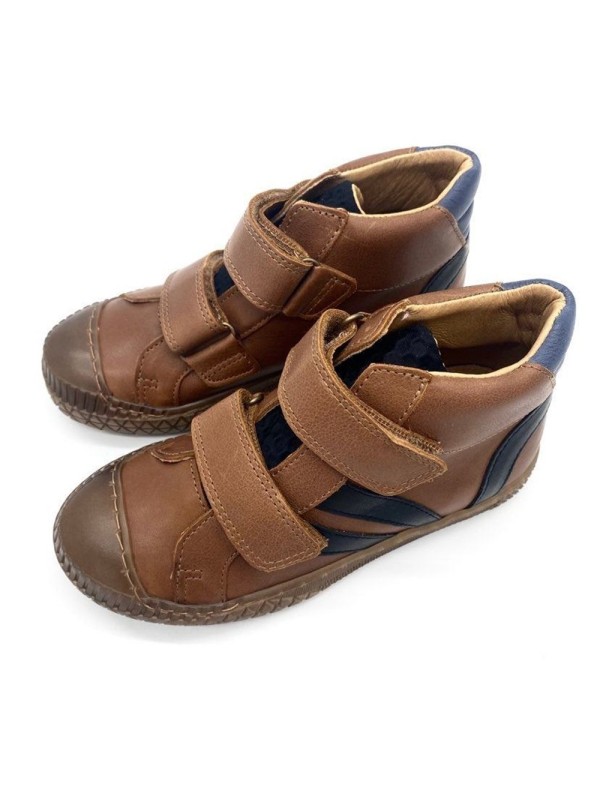 Bellamy BRICE Basket Montante Camel Garçon | Confort & Pratique | Marina & Paloma