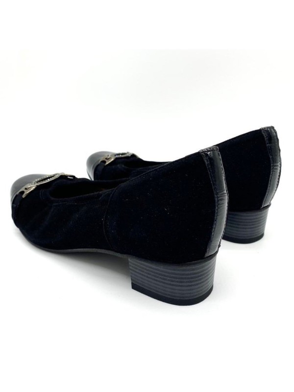 HOUCKE PLACIDE Ballerine noire femme fin de série -80% | Marina & Paloma