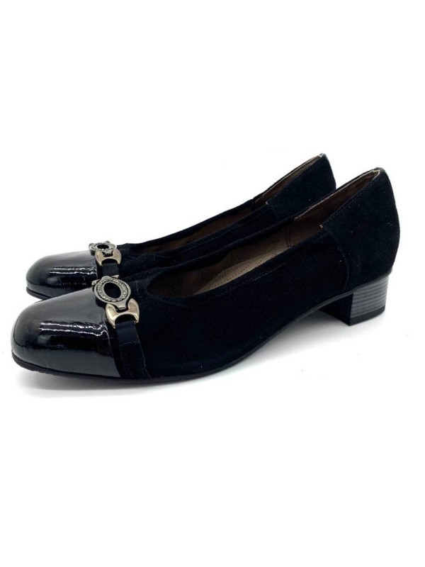 HOUCKE PLACIDE Ballerine noire femme fin de série -80% | Marina & Paloma
