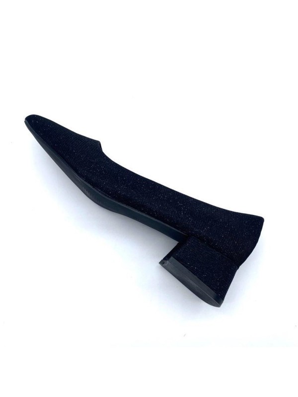 Escarpin noir à paillettes femme | Boutique Marina