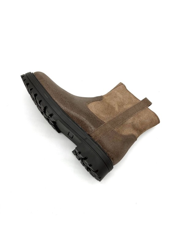 Bottine Taupe Osaka Bellamy Fille | Boutique Marina