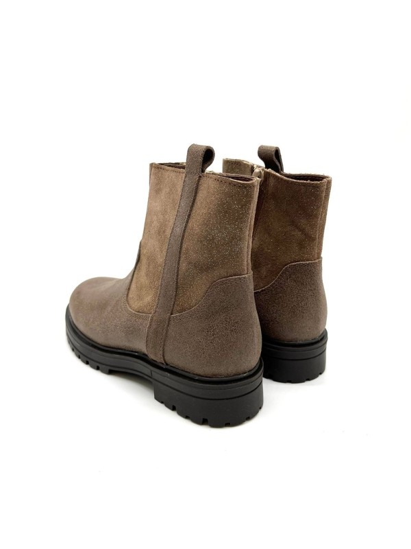 Bottine Taupe Osaka Bellamy Fille | Boutique Marina