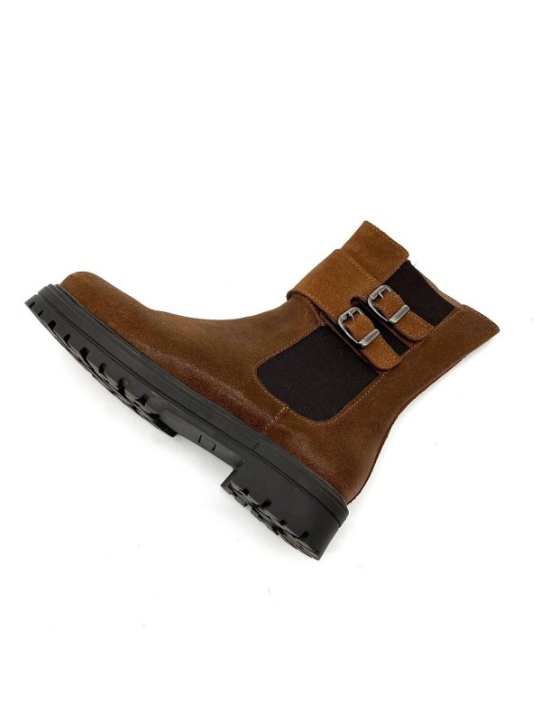 Bottine Bellamy Olivia Camel Fille | Boutique Marina