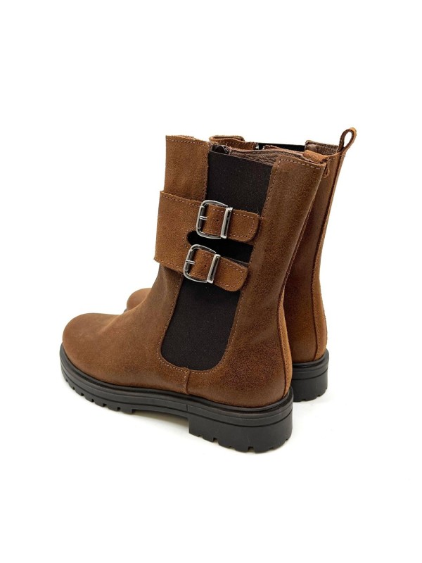 Bottine Bellamy Olivia Camel Fille | Boutique Marina