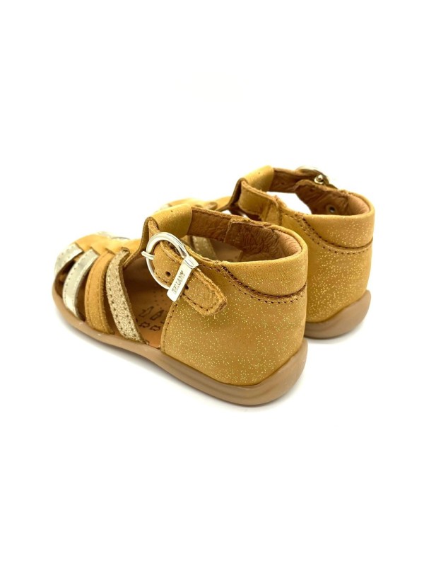 Nu Pied Bellamy Dax En Cuir Marron Cuivré Fille Design raffiné et lumineux | Marina & Paloma