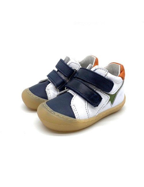 Bottillon Bellamy Canon Blanc Enfant Garçon Design ludique et pratique | Marina & Paloma