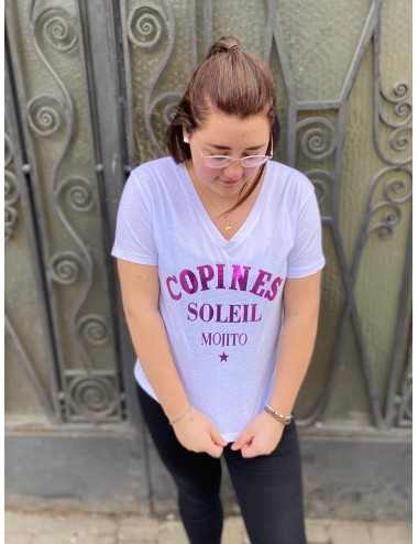 Tee Shirt Copine Soleil Mojito