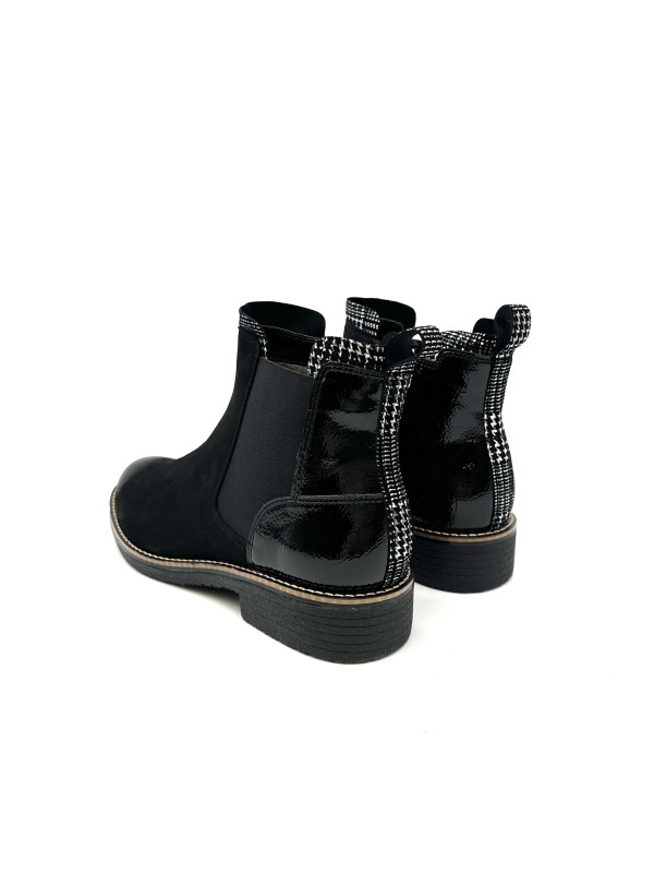 Bottine Fugitive Genoi Noir | Boutique Marina