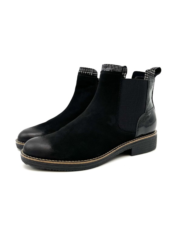 Bottine Fugitive Genoi Noir | Boutique Marina