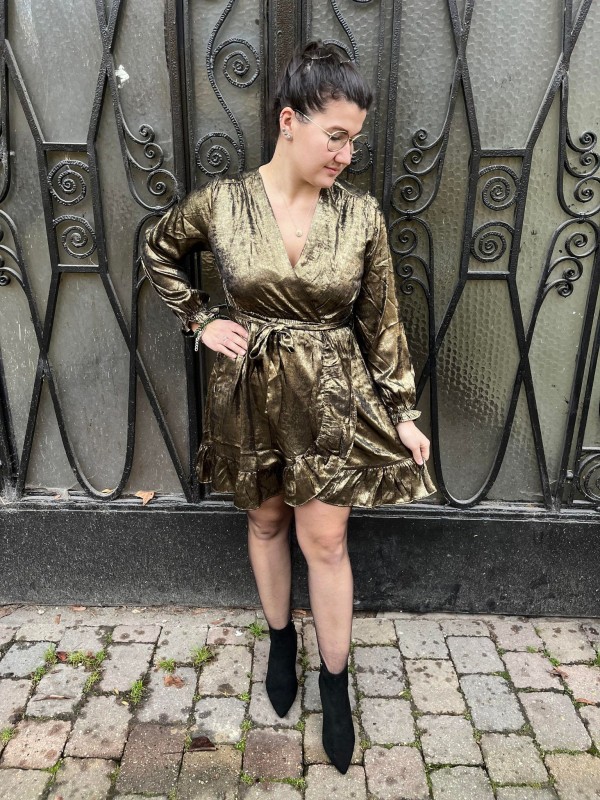 Robe Fête Or | Boutique Marina