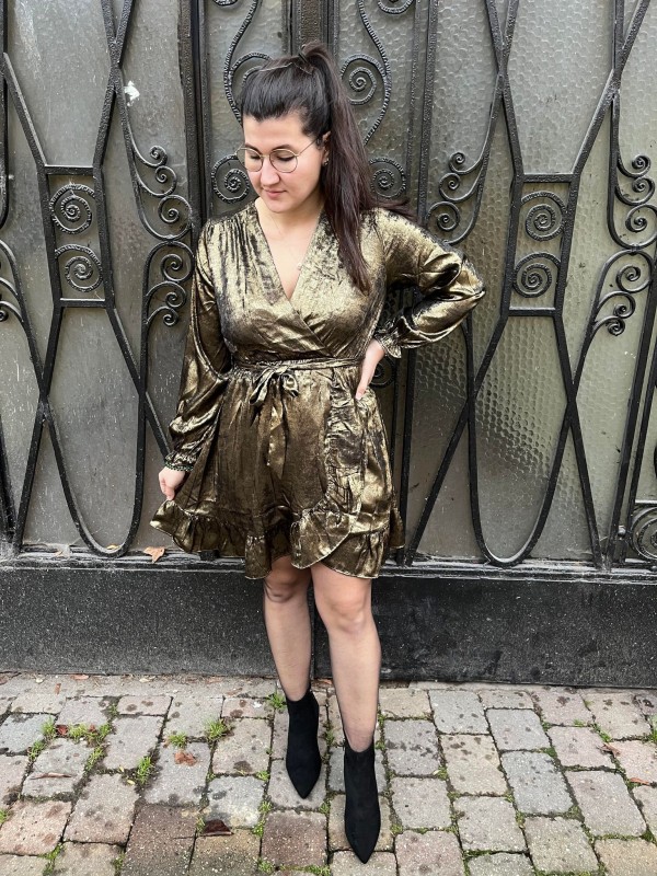 Robe Fête Or | Boutique Marina