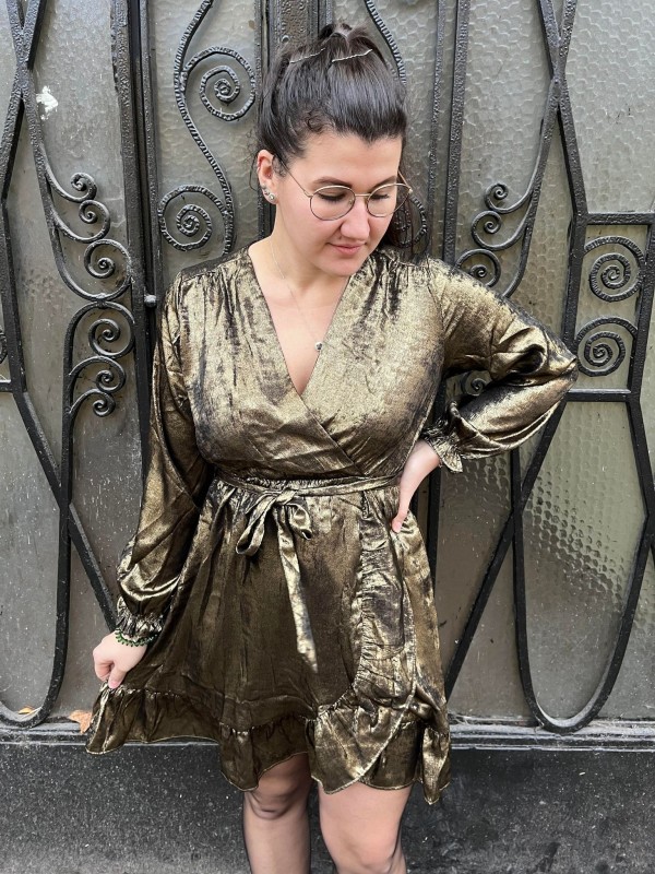 Robe Fête Or | Boutique Marina