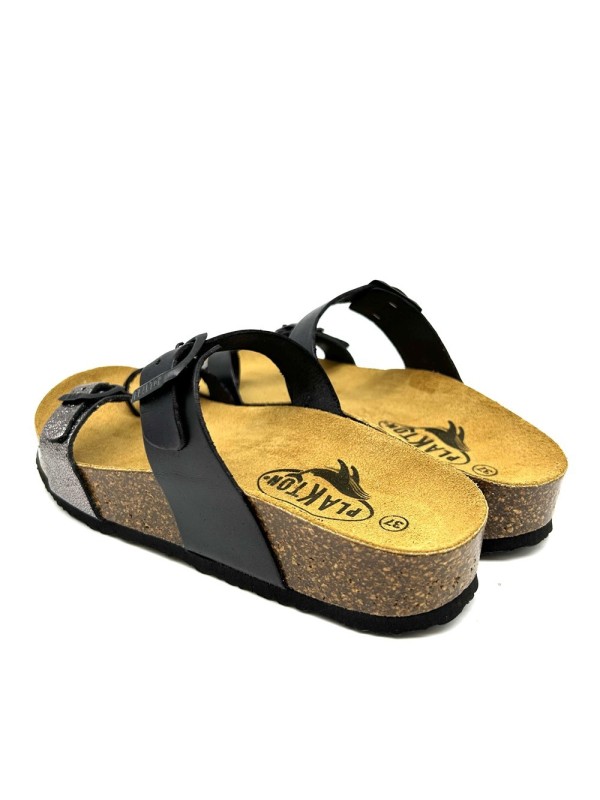 PLAKTON PLATE BOMBAY - Mules - noir PLAKTON PLATE BOMBAY - Mules - noir