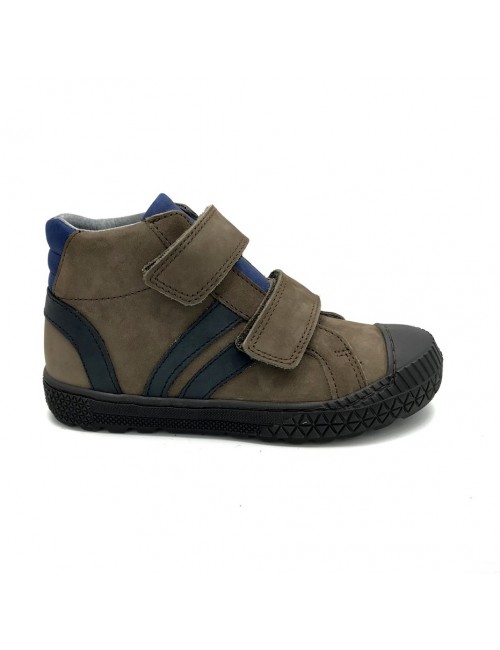 Chaussure à scratch marron Bellamy Ido