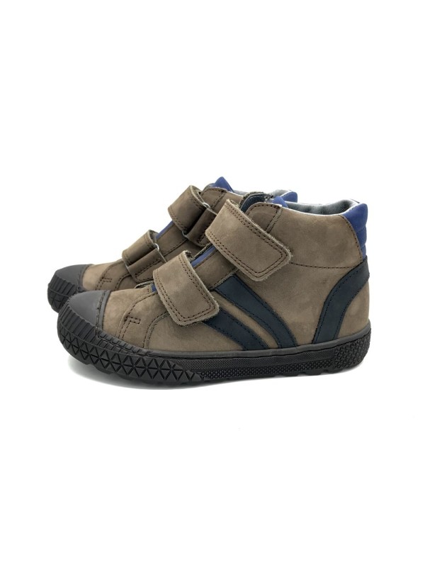 Chaussure à scratch marron Bellamy Ido