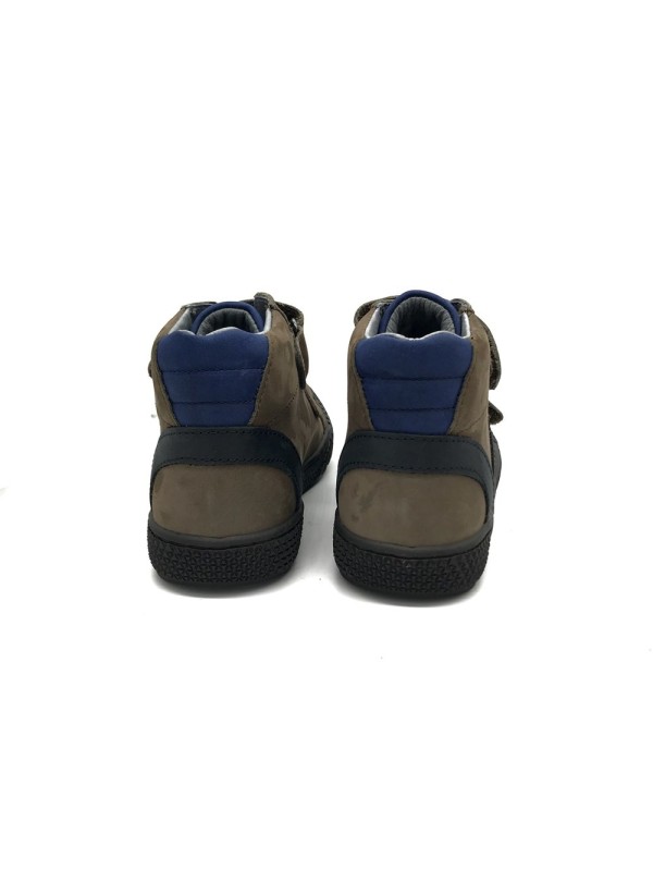 Chaussure à scratch marron Bellamy Ido