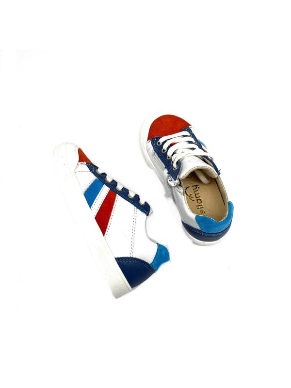 Basket Bellamy Garçon Oscar Design sportif et coloré | Marina & Paloma