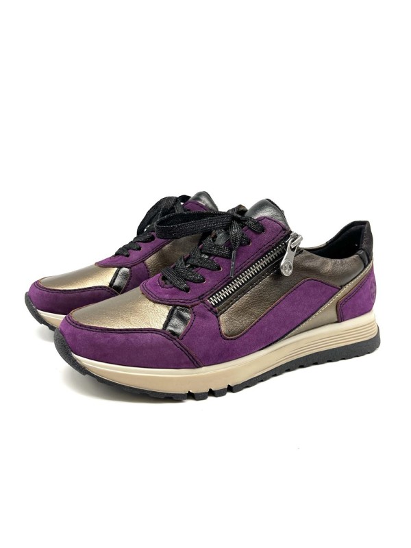Basket Mode Rieker 49002-30 Violette – Fin de Série | Marina & Paloma