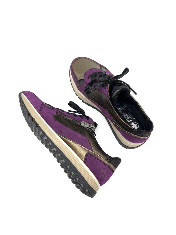Basket Mode Rieker 49002-30 Violette – Fin de Série | Marina & Paloma