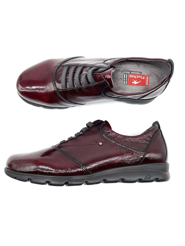 Chaussure Fluchos Hiver F0354 Noir Femme |Boutique Marina