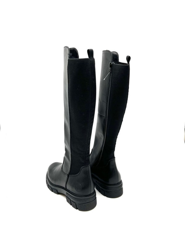 Botte Noir Rieker Z9158-00 fin de série | Marina & Paloma