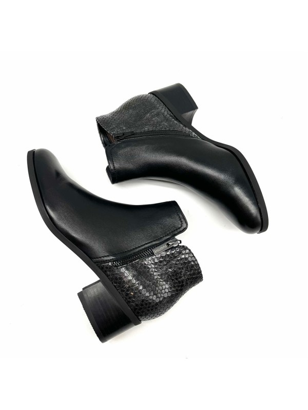 Bottine Racine Noir Fugitive -50% | Marina & Paloma