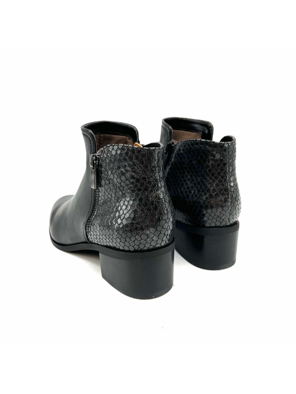 Bottine Racine Noir Fugitive -50% | Marina & Paloma