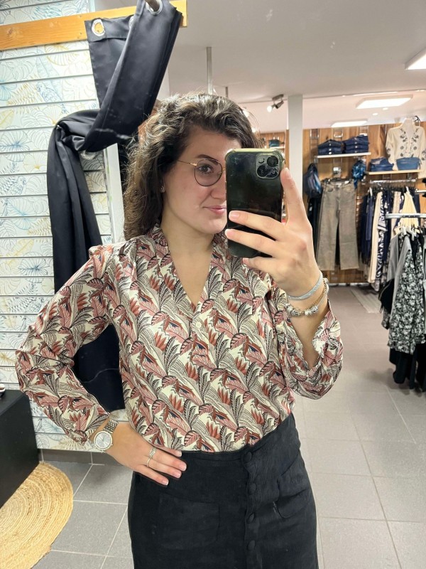 Chemise Maelle Grande Taille Hiver | Boutique Marina