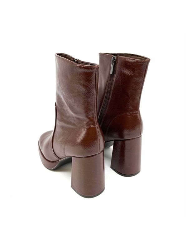 Bottine Vernis Plateforme | Boutique Marina
