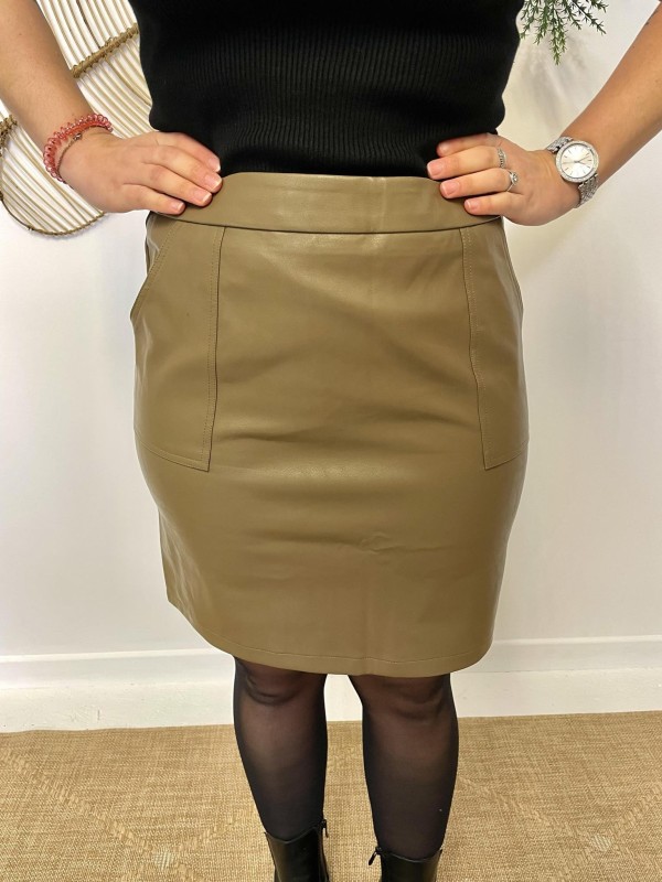 Jupe Simili Ac belle | Boutique Marina