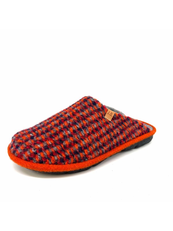 Chausson Seibel Lille 09 Laine Multicolore Confort | Marina & Paloma