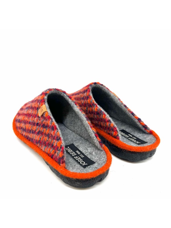 Chausson Seibel Lille 09 Laine Multicolore Confort | Marina & Paloma