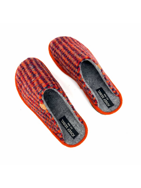 Chausson Seibel Lille 09 Laine Multicolore Confort | Marina & Paloma