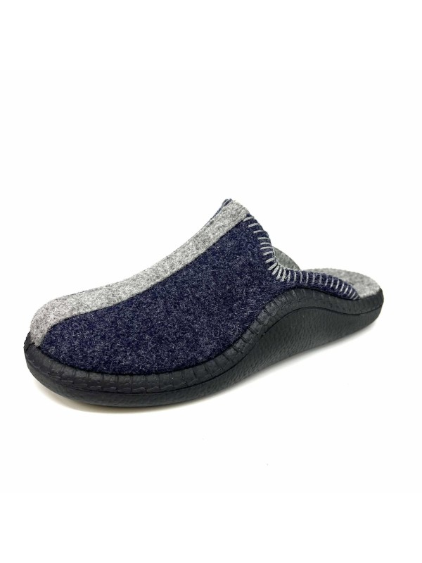 Chausson Femme Seibel Monaco 62 Laine Bleu Marine | Marina & Paloma