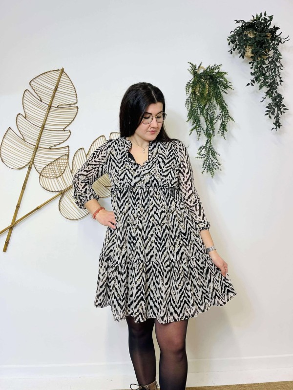 Robe Chemise Lilie Rose | Boutique Marina