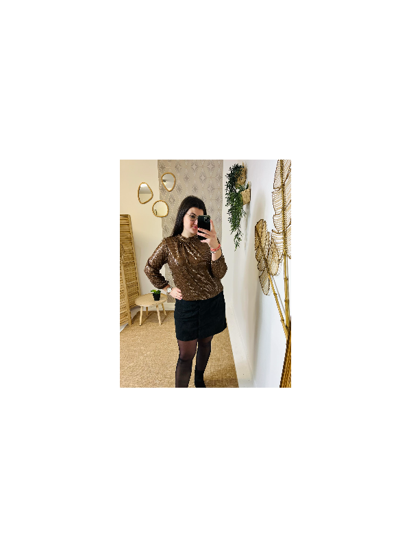 Top Blousant Sequins | Boutique Marina