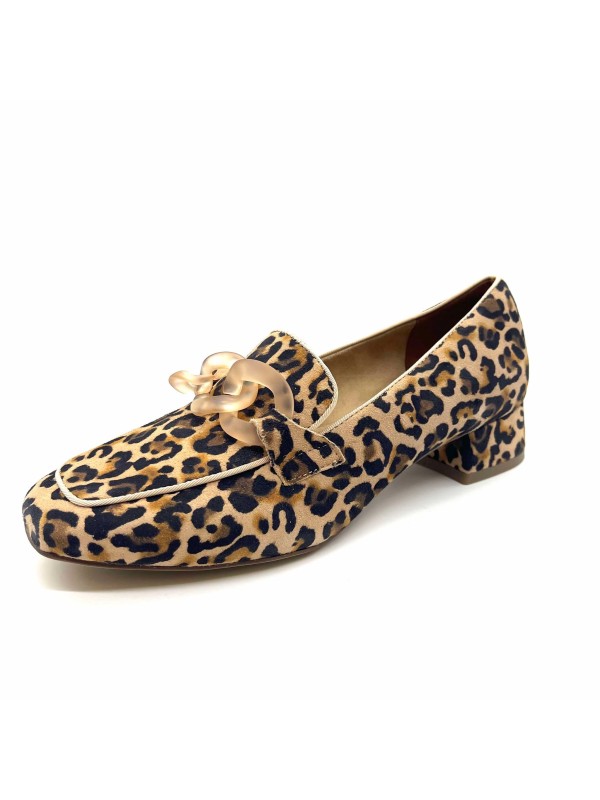 Mocassin Léopard Talon Tamaris 24305 en promo| Boutique Marina