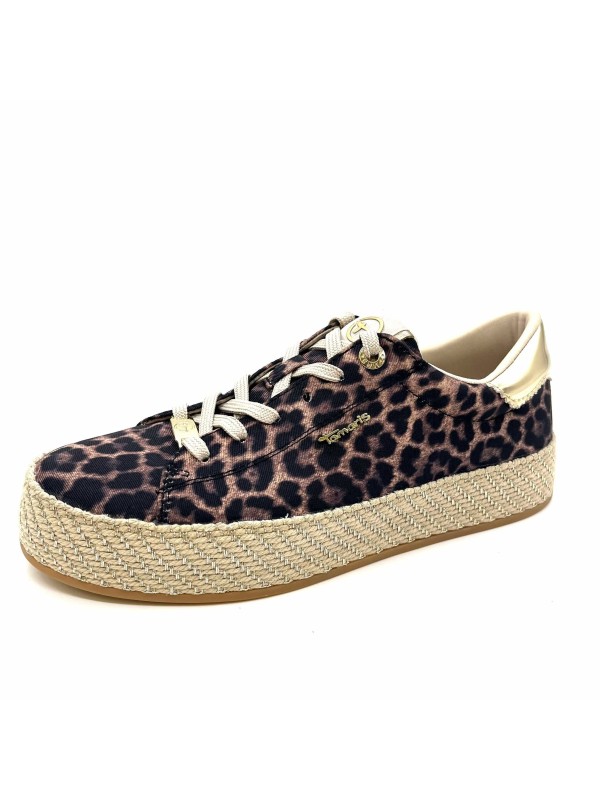 Basket Tamaris Léopard 23795 en promo | Marina & Paloma