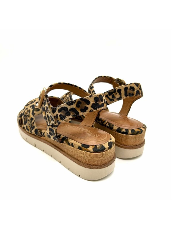 Nu-pied Léopard Tamaris 28202 Compensé en promo | Marina & Paloma