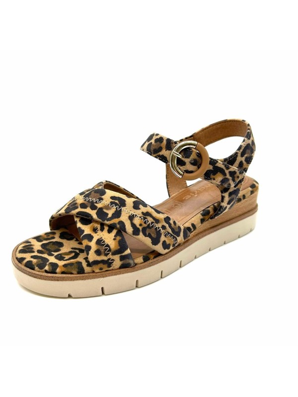 Nu-pied Léopard Tamaris 28202 Compensé en promo | Marina & Paloma