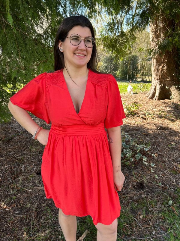 Robe Maelle uni | Boutique Marina