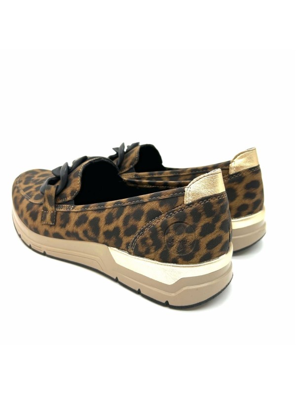 Rieker 58944-90 mocassin léopard femme -50% | Marina & Paloma