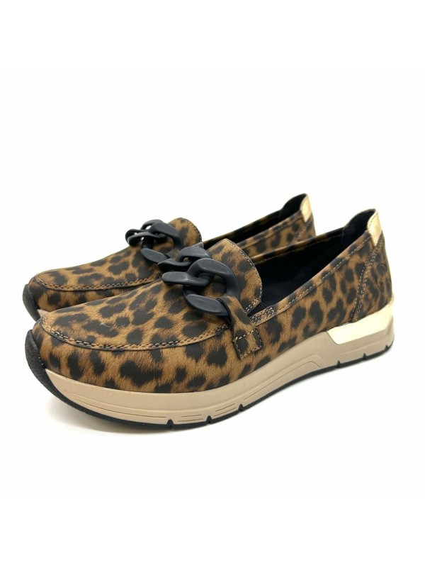 Rieker 58944-90 mocassin léopard femme -50% | Marina & Paloma