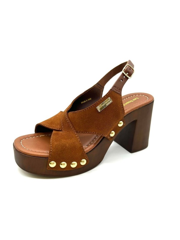 Nu-pied Talon Penn Camel Les Tropéziennes en promo | Marina & Paloma
