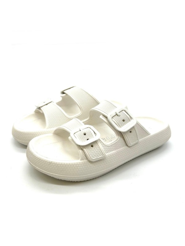 Mule Tamaris 27508 Blanche Pailletée en promo | Marina & Paloma
